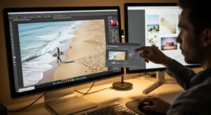 How to extend background in image 2