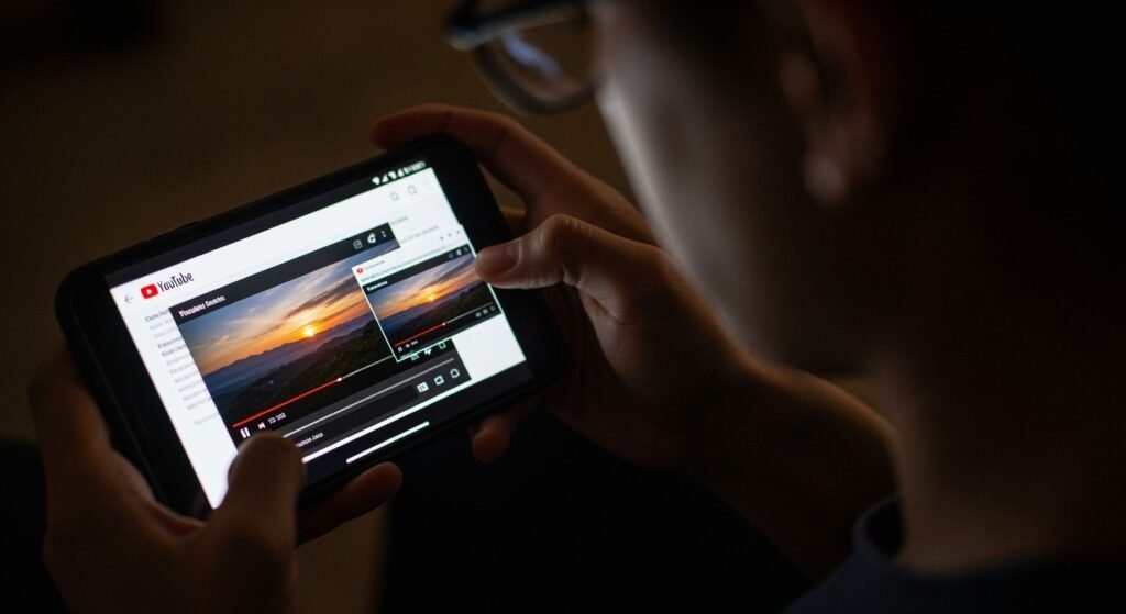 How to keep youtube playing in image 2
