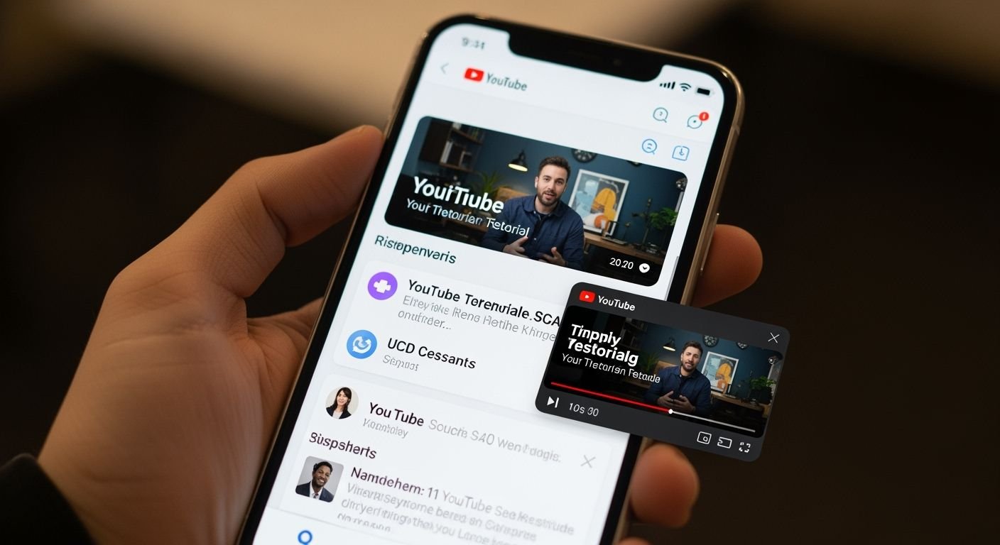 How to keep youtube playing in image 3