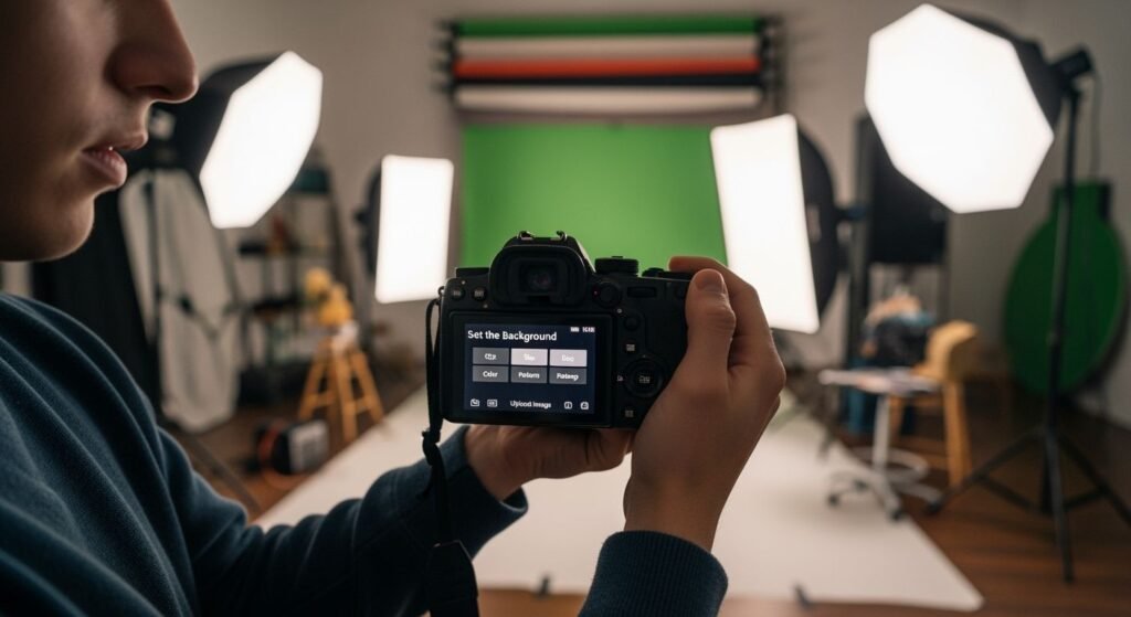 How to set the background of your image