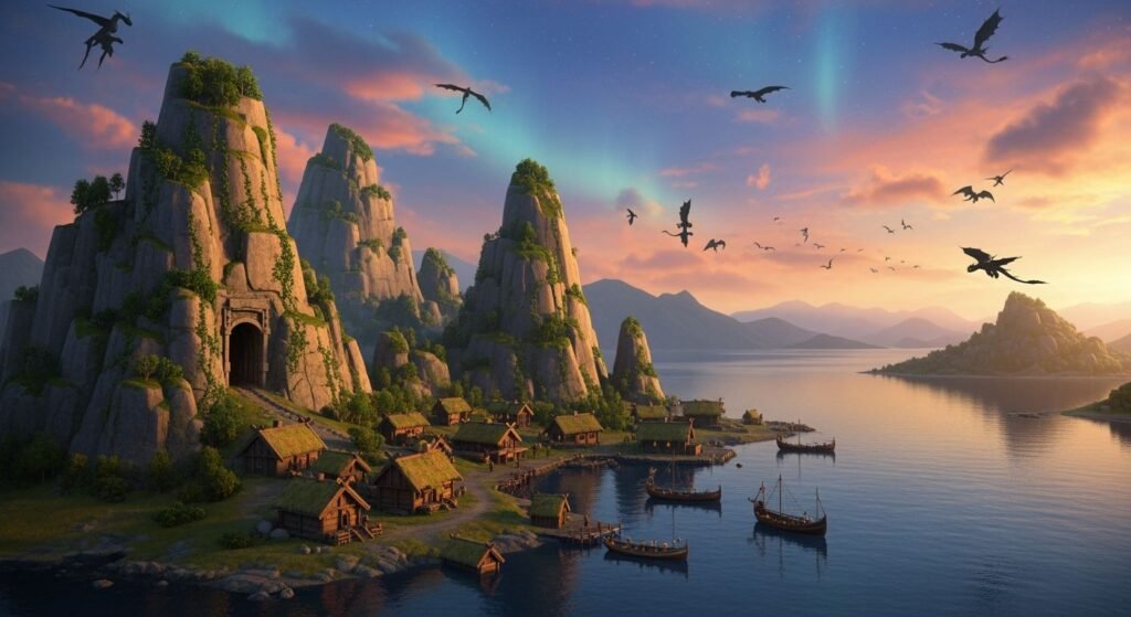 How to train your dragon background image 2