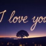I love you background image