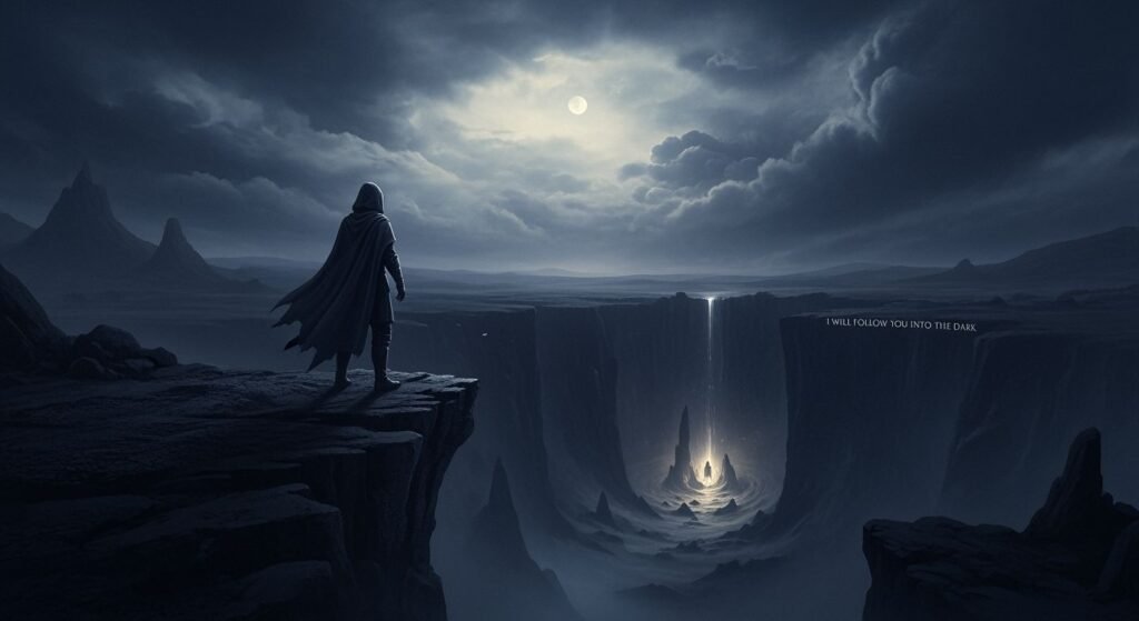 I will follow you into the dark image 4