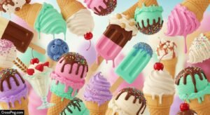 Ice cream background image 2