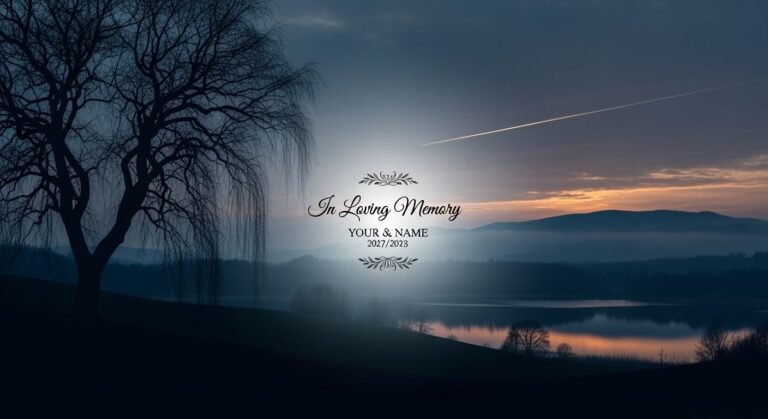 In loving memory background image 3