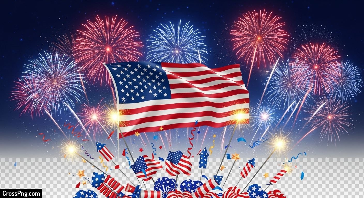Independence day background png image