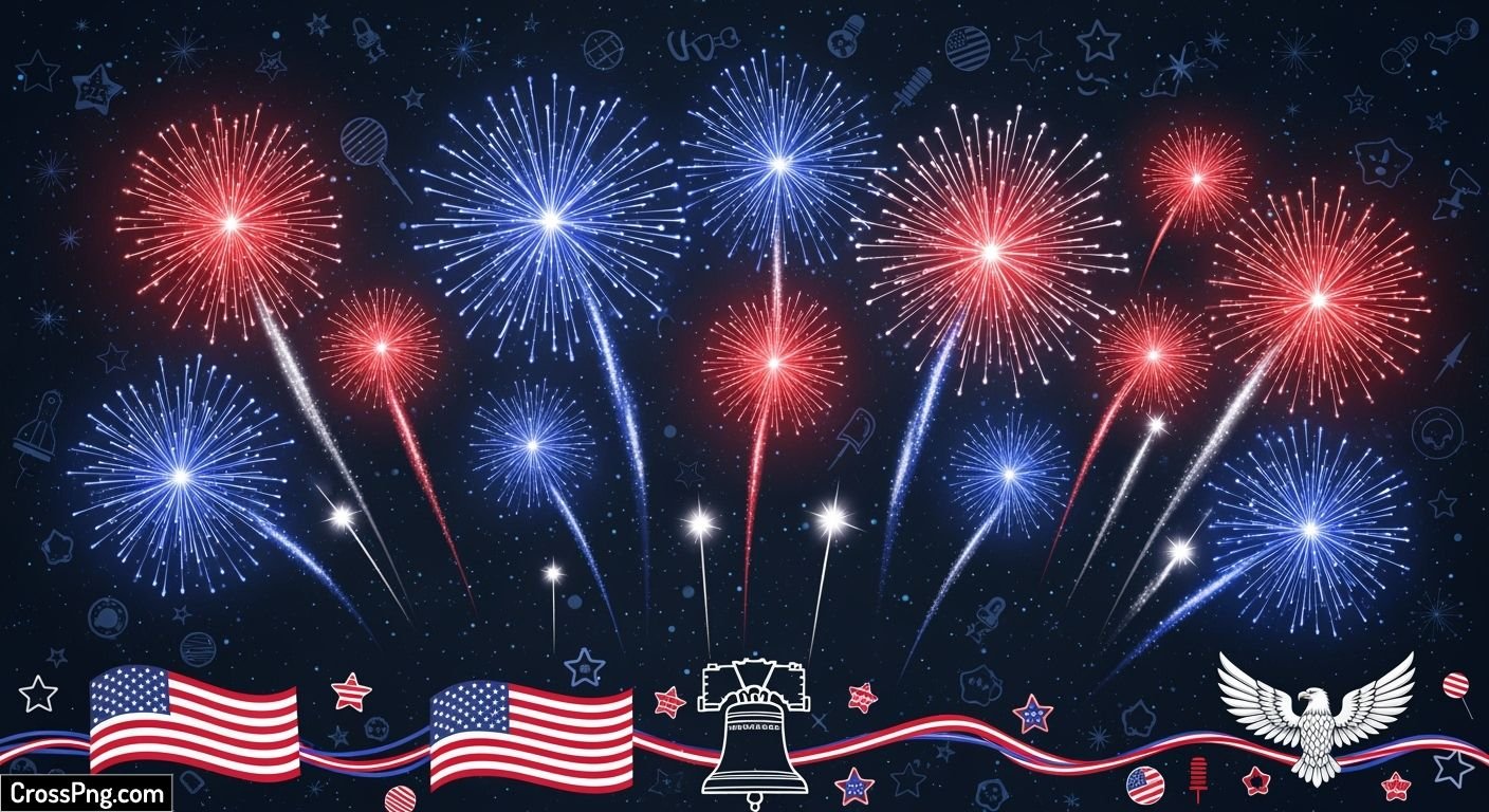 Independence day background png image 2