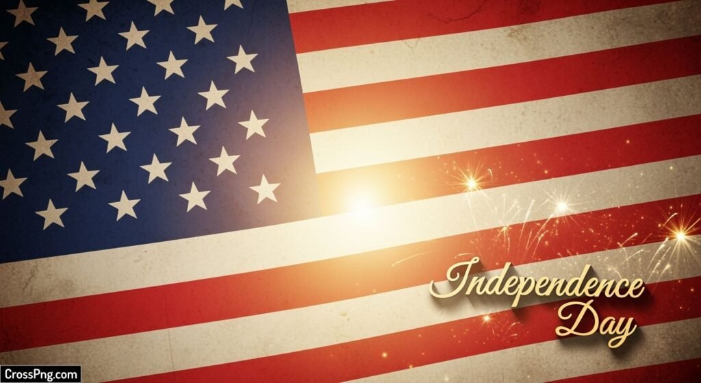 Independence day banner background image