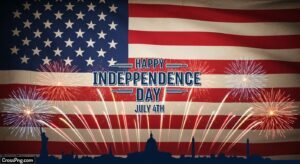 Independence day poster background image