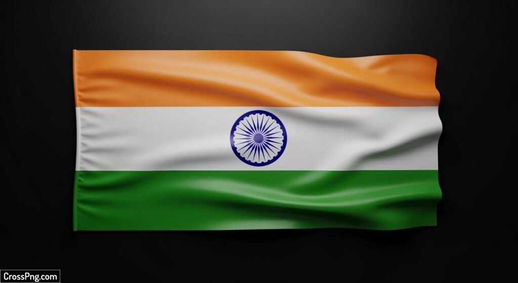 Indian flag black background image 3
