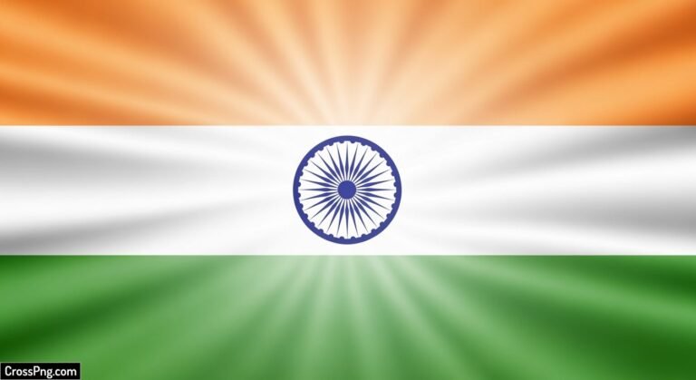 Indian flag gradient background image 2