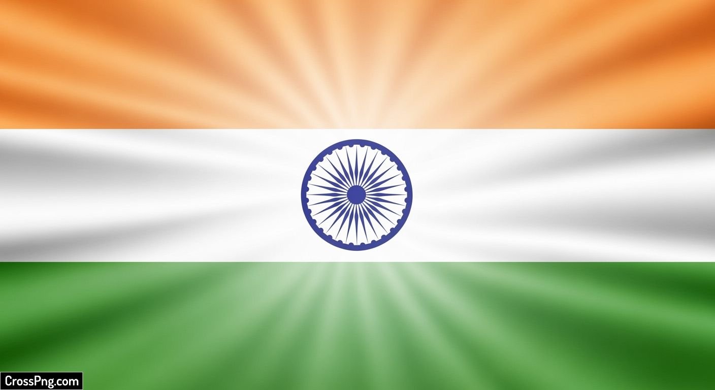 Indian flag gradient background image 2