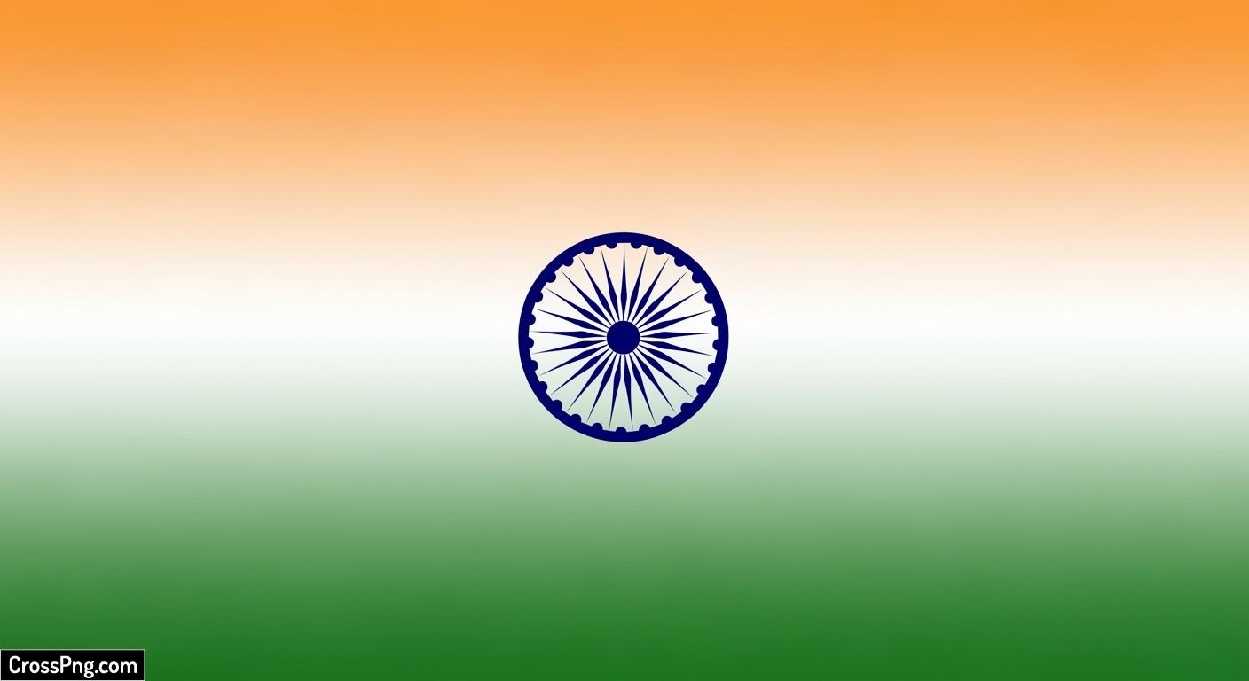 Indian flag gradient background image 3