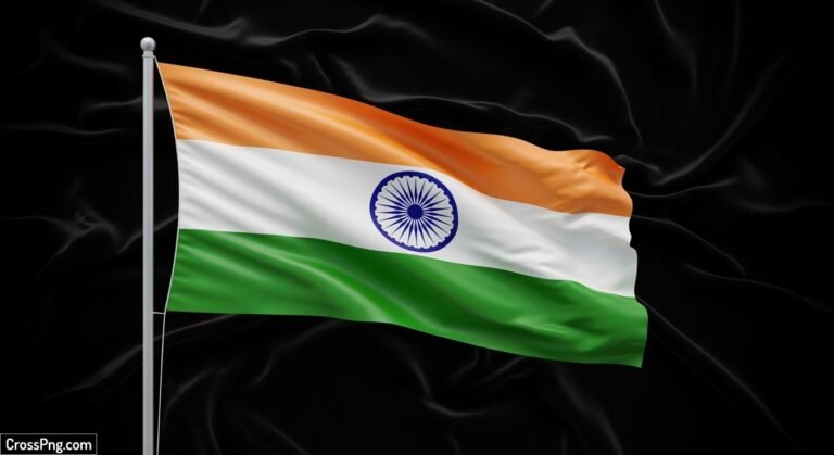 Indian flag png black background image 2