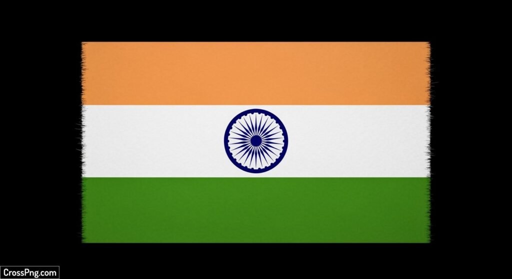 Indian flag png black background image 3