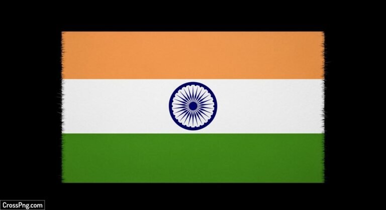 Indian flag png black background image 3