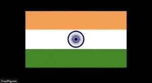 Indian flag png black background image