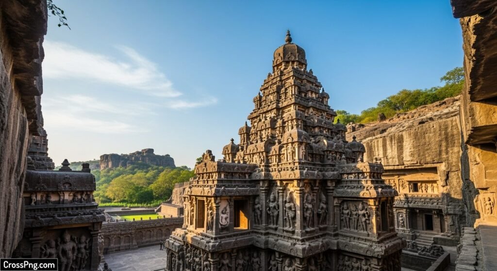 Indian temple background image