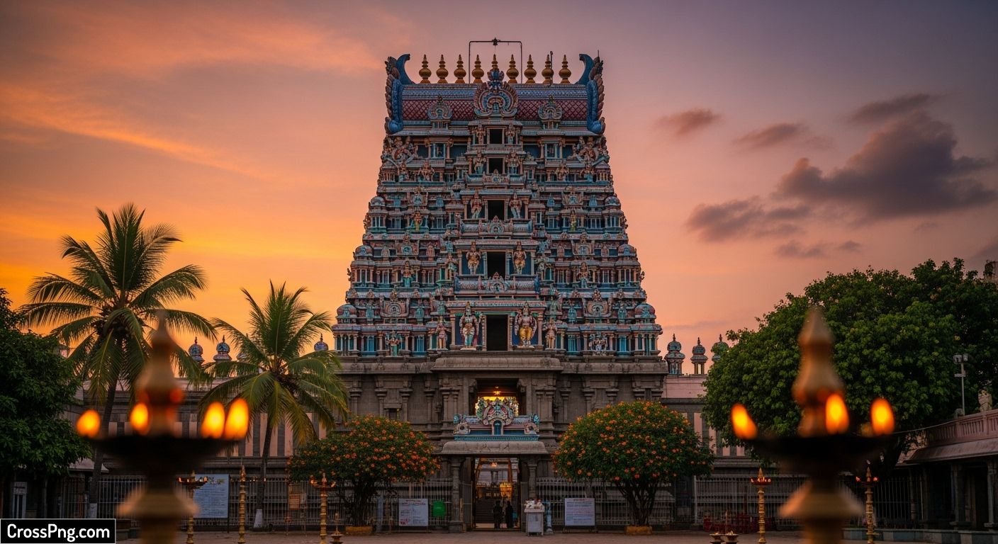 Indian temple background image