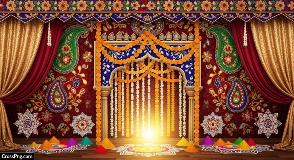 Indian traditional background image