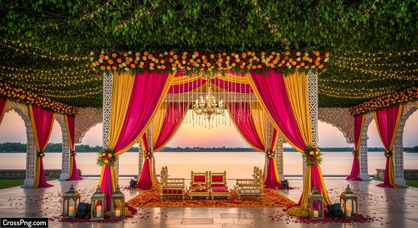 Indian wedding background image