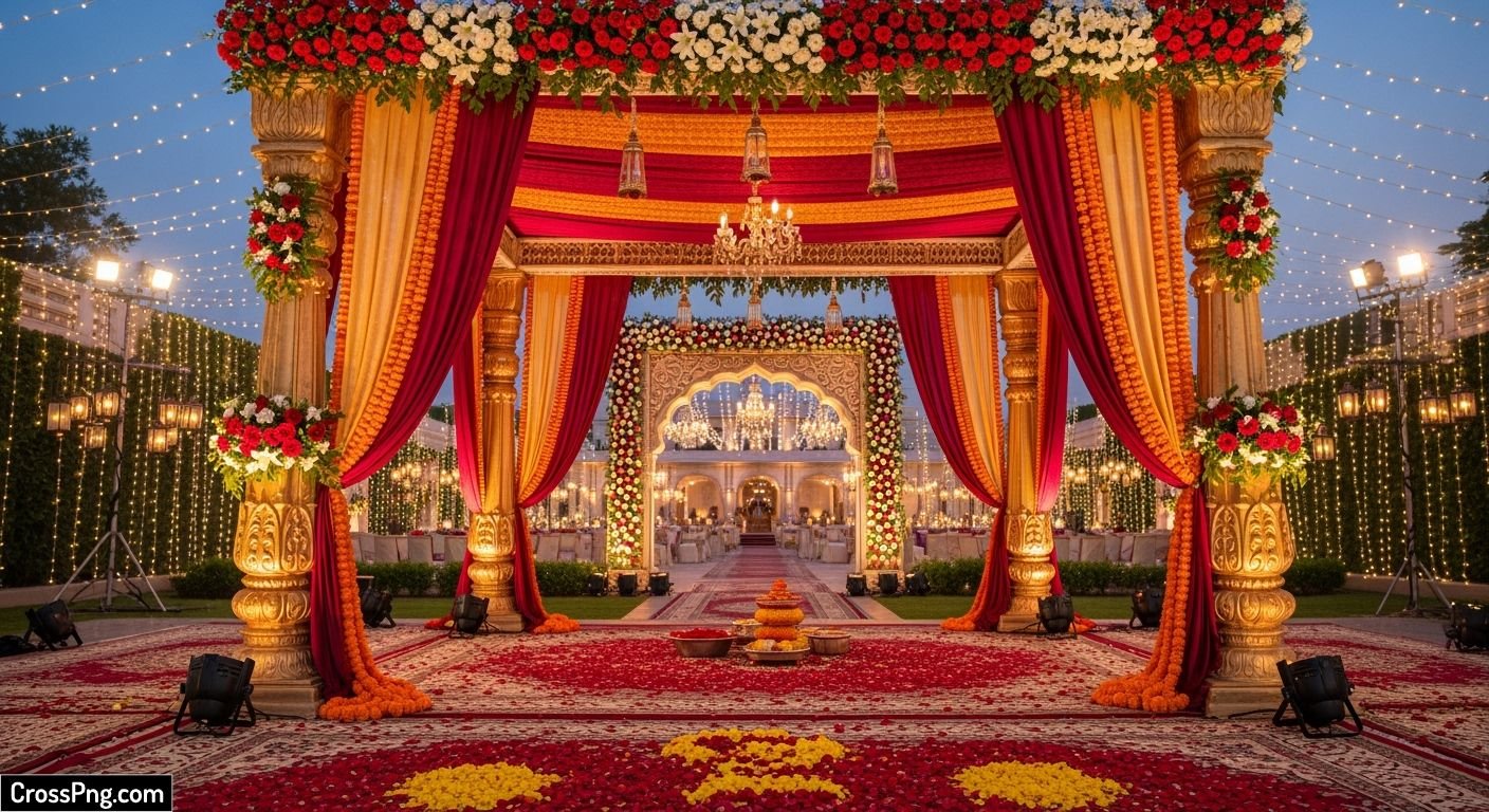 Indian wedding background image 2