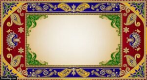 Indian wedding card background image 3