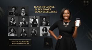 Influencer marketing with black image 2