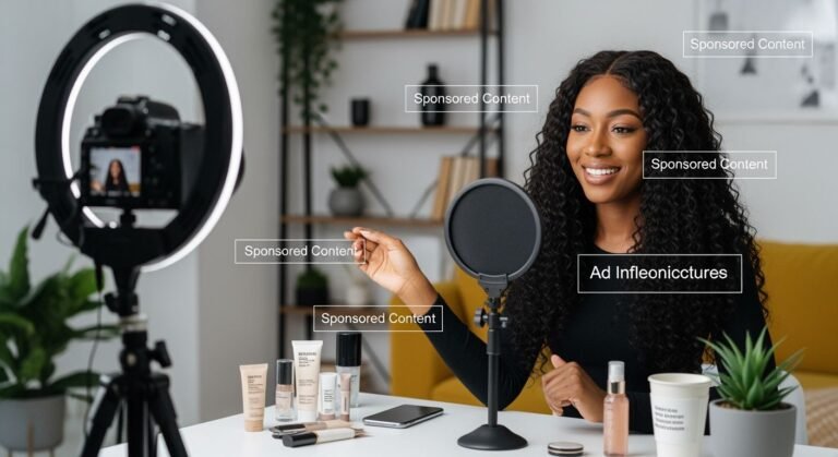 Influencer marketing with black image 4