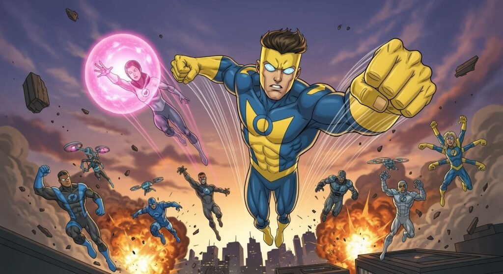 Invincible background image 4