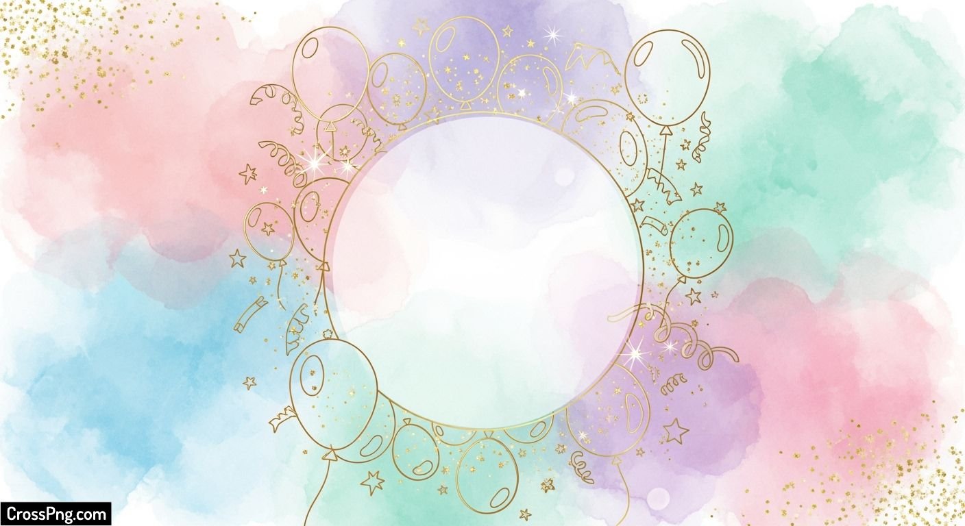 Invitation card background birthday image 2