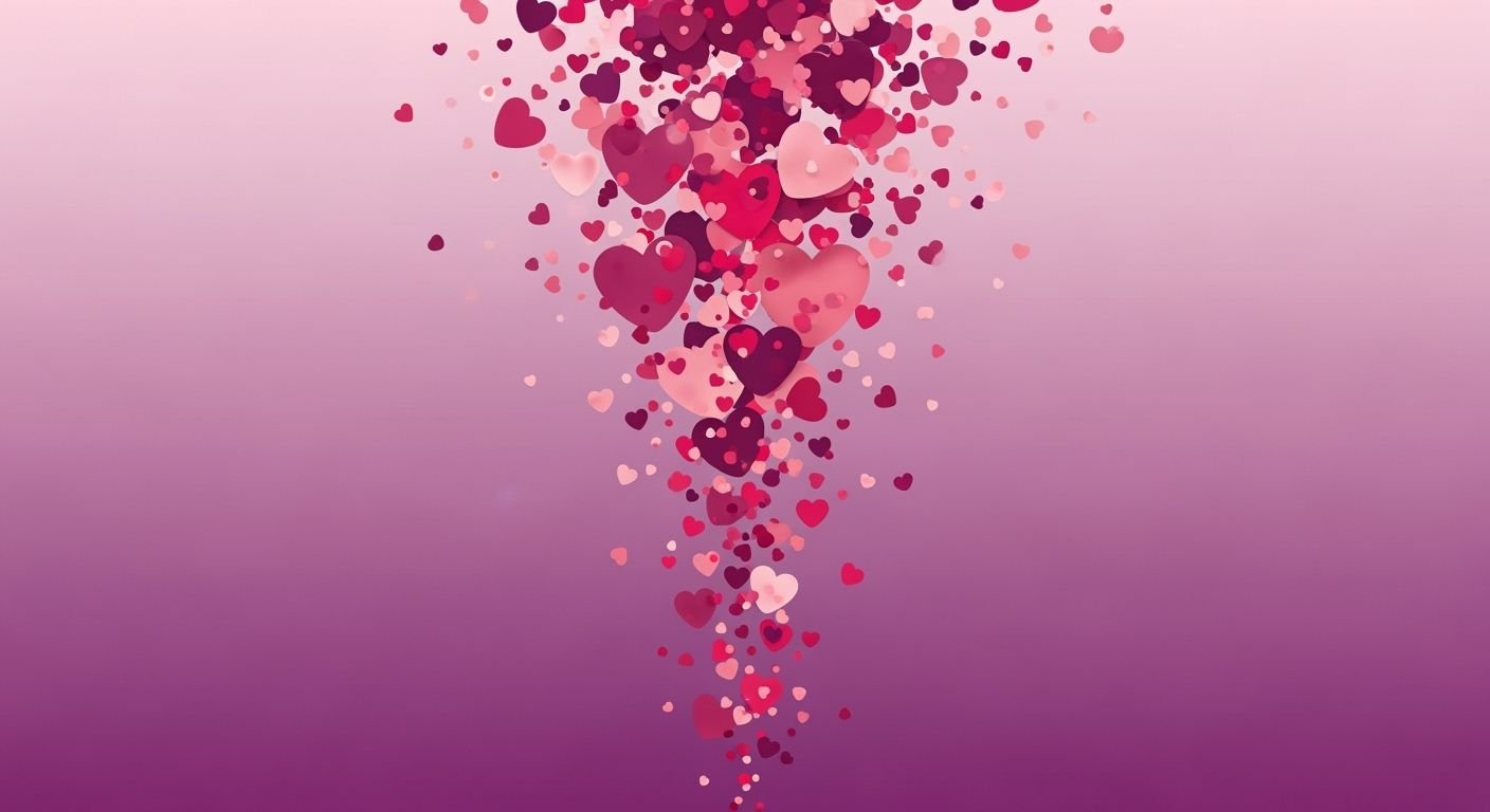Iphone background hearts image 2