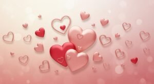 Iphone background hearts image