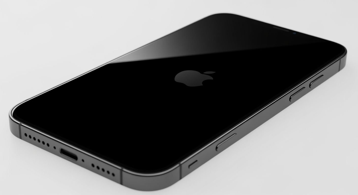 Iphone background is black image 3