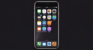 Iphone background is black image 4