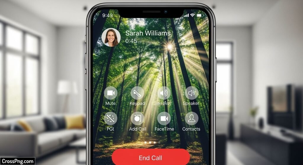 Iphone call background image 2