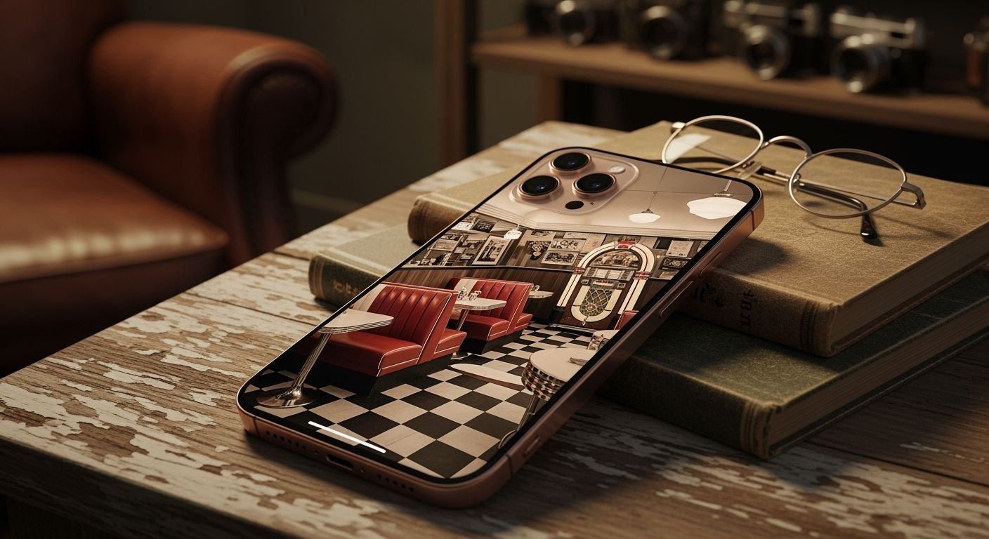 Iphone vintage background image 4