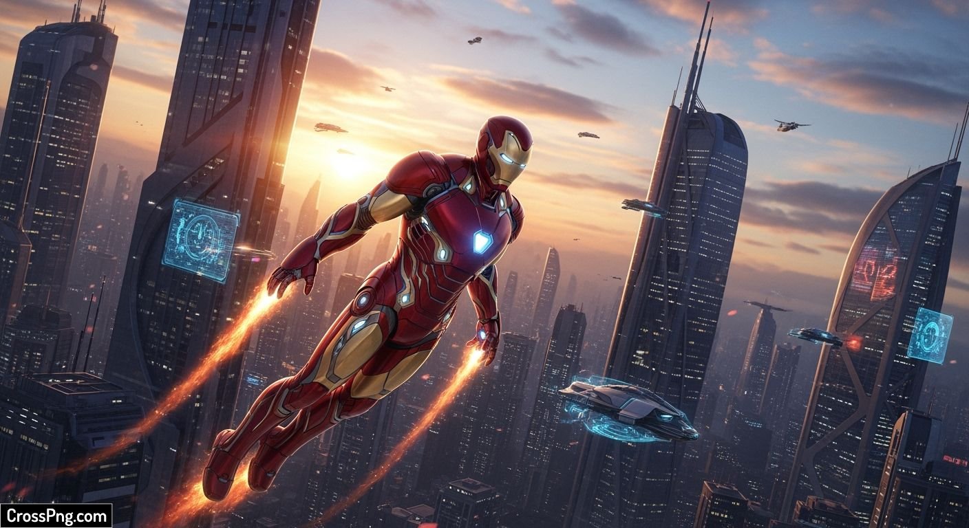 Iron man background image 2