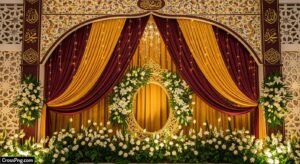 Islamic wedding background image 3