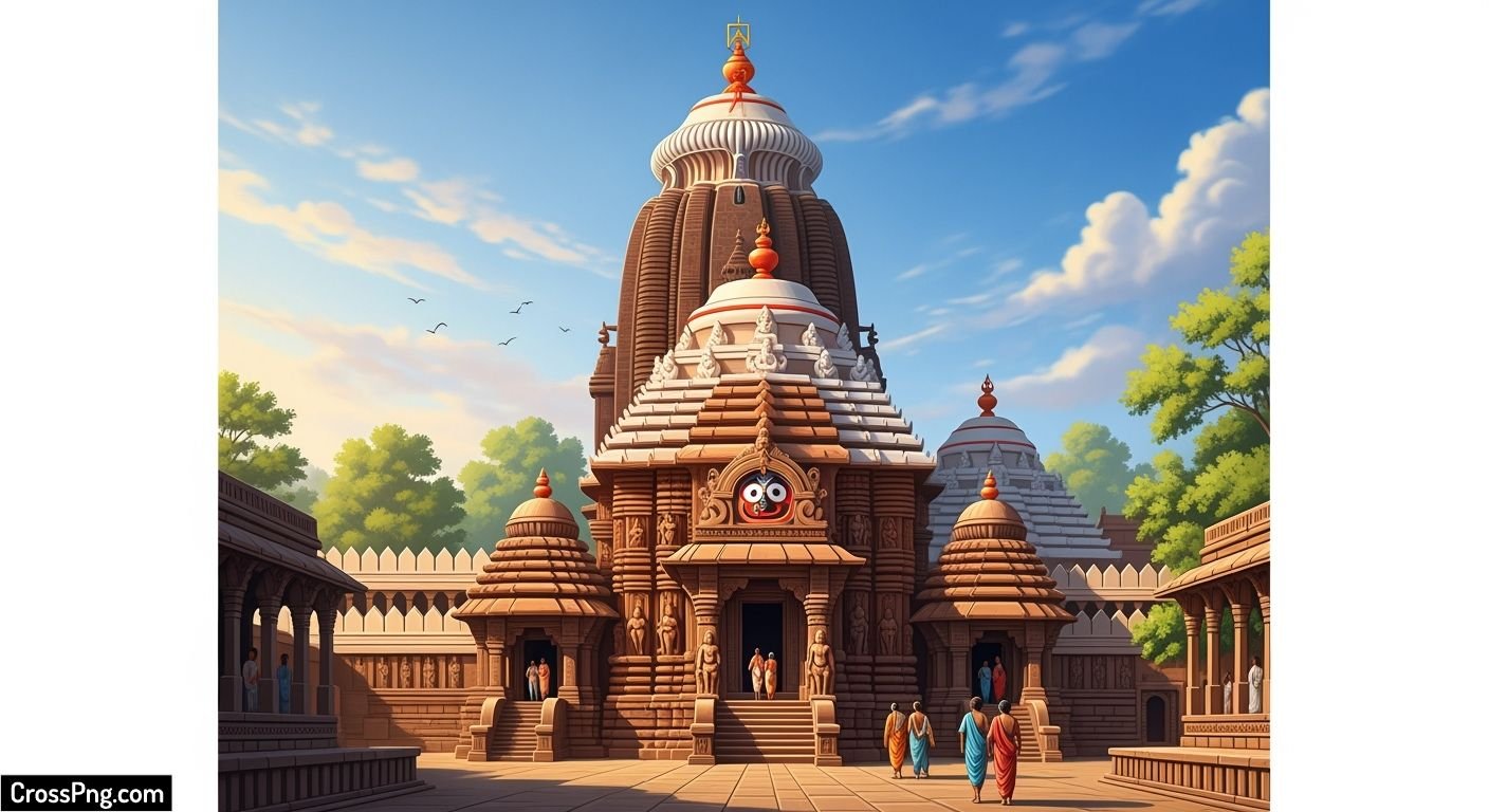 Jagannath temple background image
