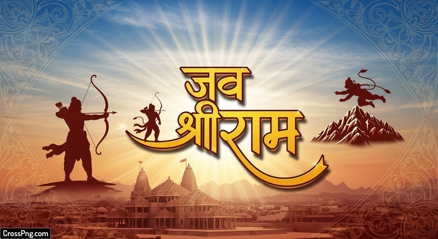 Jai shree ram background image