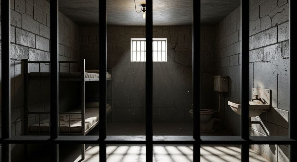Jail cell background image 2