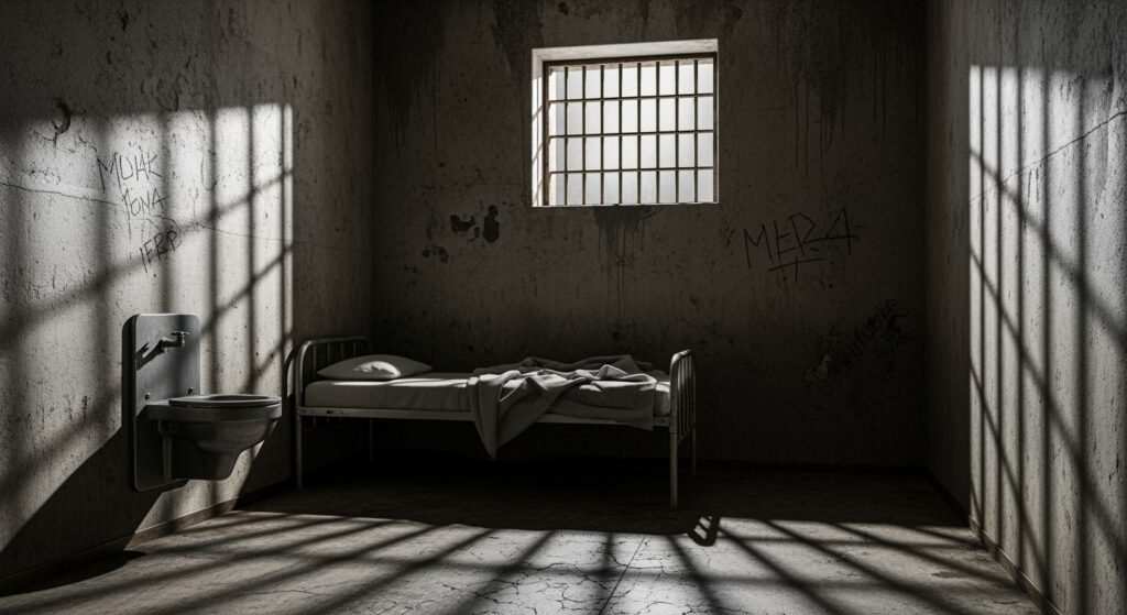 Jail cell background image 3