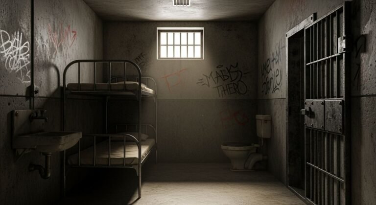 Jail cell background image