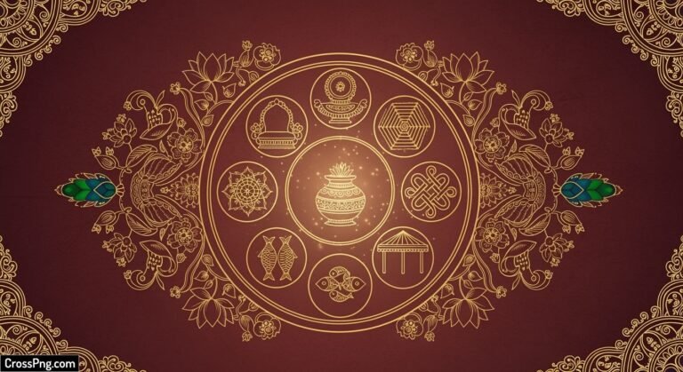 Jain invitation card background image 2