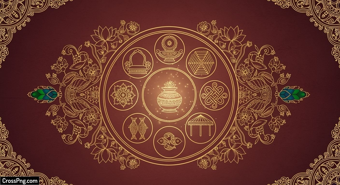 Jain invitation card background image 2