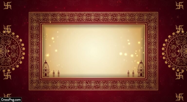 Jain invitation card background image 3