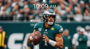 Jalen hurts phone background image