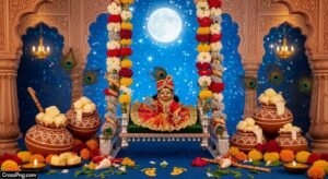 Janmashtami background hd image