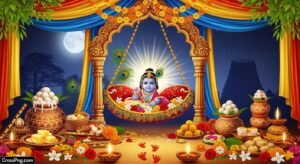 Janmashtami background hd image